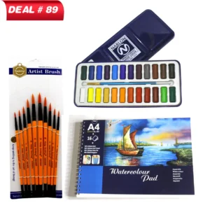 Watercolor Kit For Artist's, Deal No.89