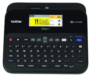 Brother PT-D600 PC-Connectable P-Touch Label Maker With Color Display