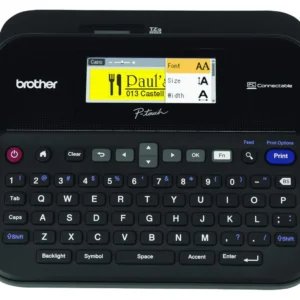 Brother PT-D600 PC-Connectable P-Touch Label Maker With Color Display