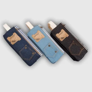 Jeans Pattern Pencil Pouch