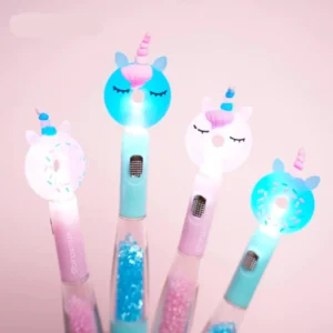Unicorn Crystal Donut Light Gel Pen