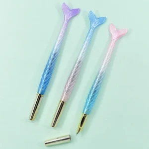 Minimal Matte Mermaid Fountain Ink Pen Set