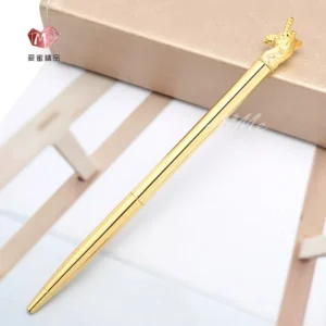 Unicorn Metal Gold Ball Pen
