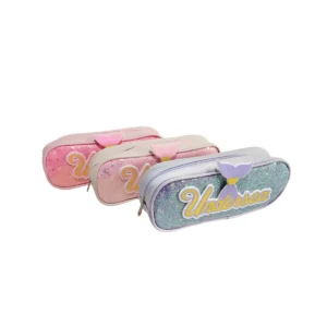 Undersea Mermaid Glitter Geometry Pouch for Girls