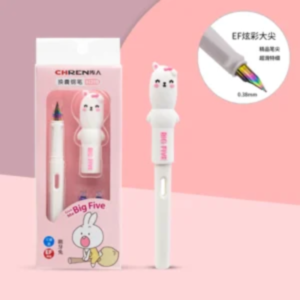 Big Five Cute Fountain Pen Set With Refill Ink